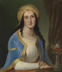 Bildnis einer Dame mit Turban